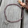 Nilüfer bracelet - Garnet