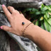 Shirin Bracelet - Faceted Black Obsidian - Image 2