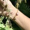 Yildiz Bracelet - Faceted Natural Rose Quarts