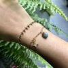 Yildiz Bracelet - Oval Natural Labradorite - Image 2