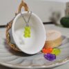 Lime Green Gummy Necklace