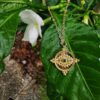 Emerald Evil Eye Necklace