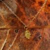 Gold Hamsa Necklace