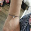 Hamsa Mini Gem Bracelet - Iolite