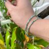 Mini Gem Choker/ Wrap Bracelet - Natural Turquoise - Image 2