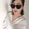 Zahra Sunglass/Mask Chain & Long Necklace - Garnet - Image 3