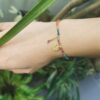 Amber Hamsa Gem Bracelet - Image 2
