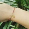 Mother Earth Hamsa Gem Bracelet - Image 2