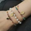 Amber Hamsa Gem Bracelet - Image 4